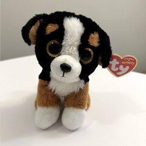 Ty Beanie Boo 6” Roscoe the Bernese Mountain Dog Stuffed Animal Plush